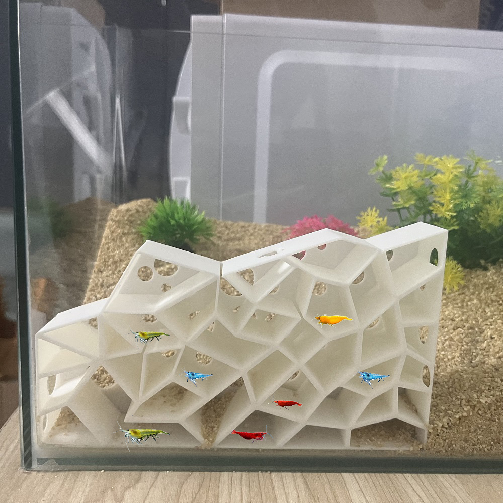 Shrimp Breeding Cave Aquarium  - Aquarium Fish Hide のレビューと価格