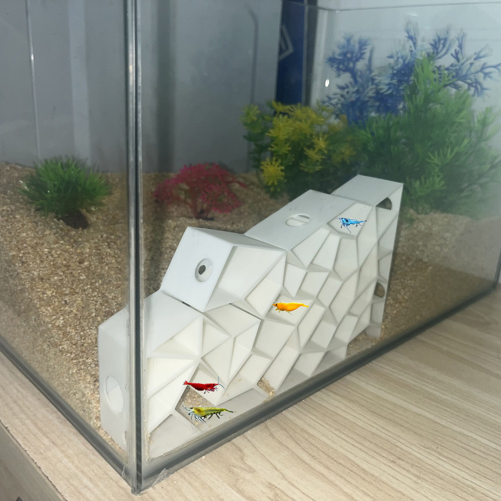 Shrimp Breeding Cave Aquarium  - Aquarium Fish Hide のレビューと価格