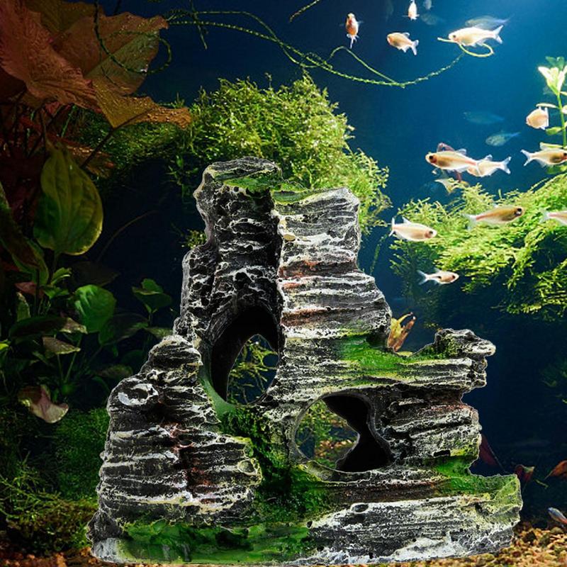 Aquarium Sandstone Decoration  - Aquarium Fish Hide のレビューと価格