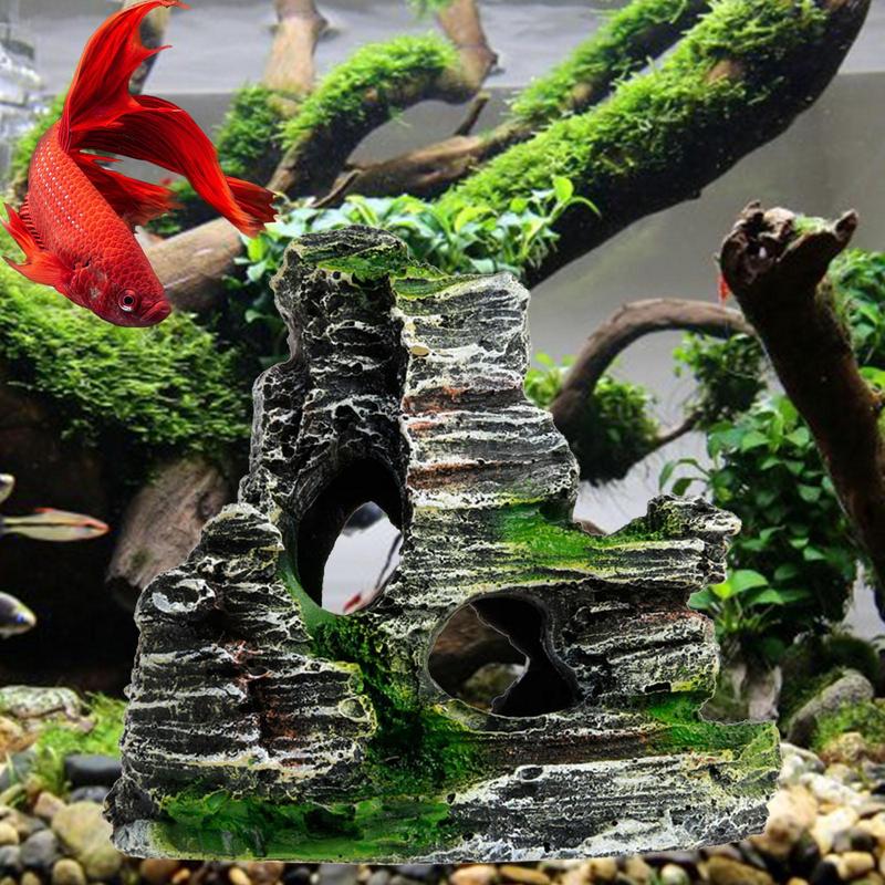Aquarium Sandstone Decoration  - Aquarium Fish Hide のレビューと価格