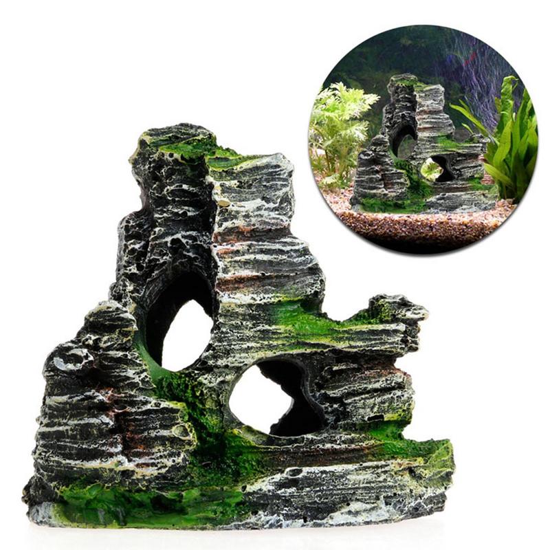 Aquarium Sandstone Decoration  - Aquarium Fish Hide のレビューと価格