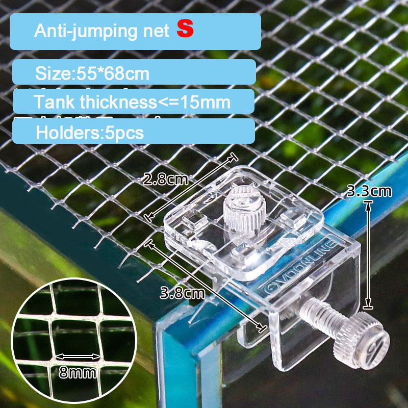 Anti Jump Net Fresh Seawater F - Aquarium Fish Jumping のレビューと価格