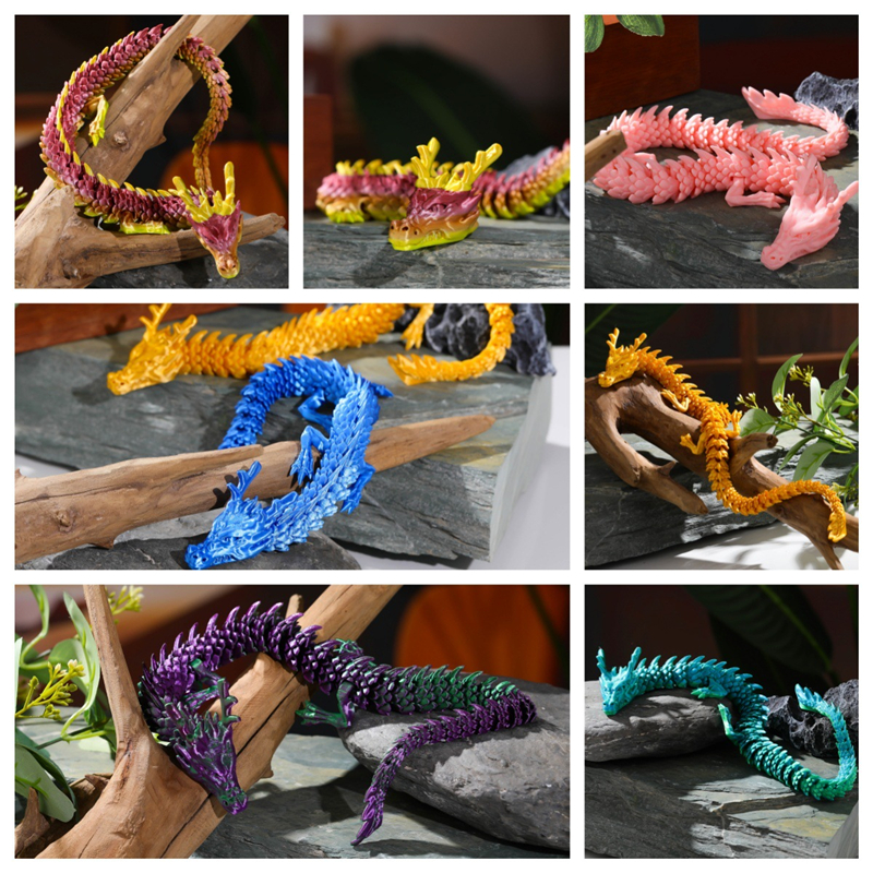 3D Printed Conjoined Dragon Or - Aquarium Fish Cartoon のレビューと価格