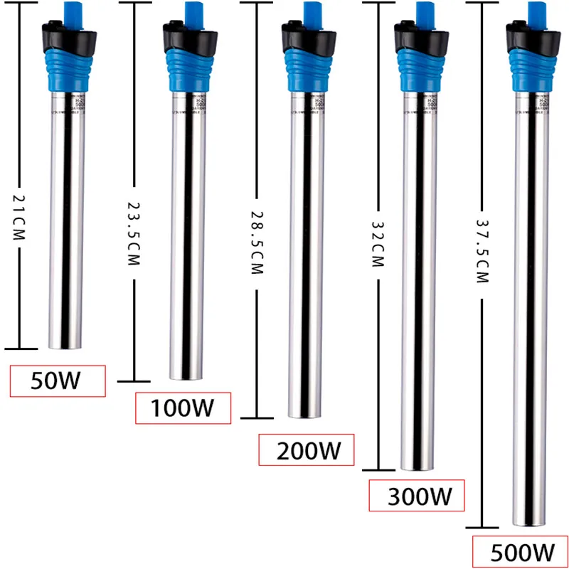 50W/100W/200W/300W/500W Submer - Aquarium Heater Submersible のレビューと価格