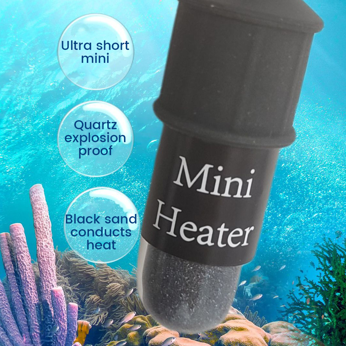 10W Adjustable Aquarium Heater - Aquarium Heater Submersible のレビューと価格