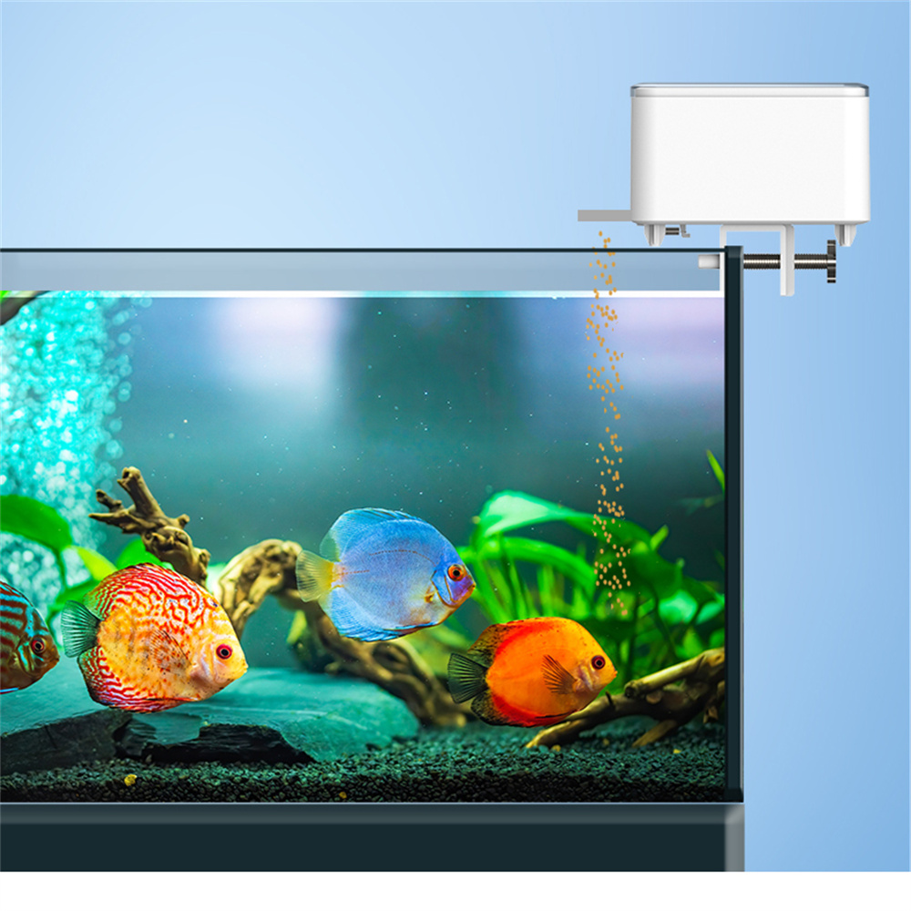 WiFi Smart Automatic Feeder Aq - Aquarium Fish Auto Feeder のレビューと価格