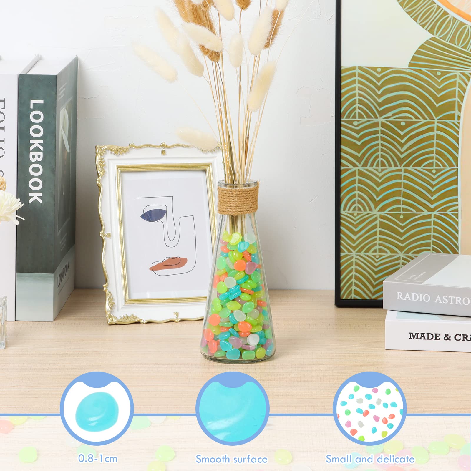 100Pcs Glow in the Dark Garden - Aquarium Fish House のレビューと価格