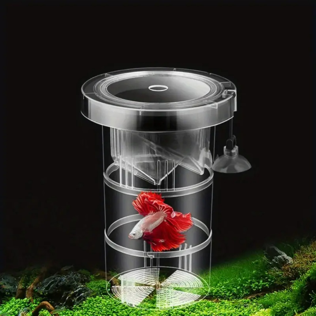 Acrylic Floating Fish Breeding - Aquarium Fish Auto Feeder のレビューと価格