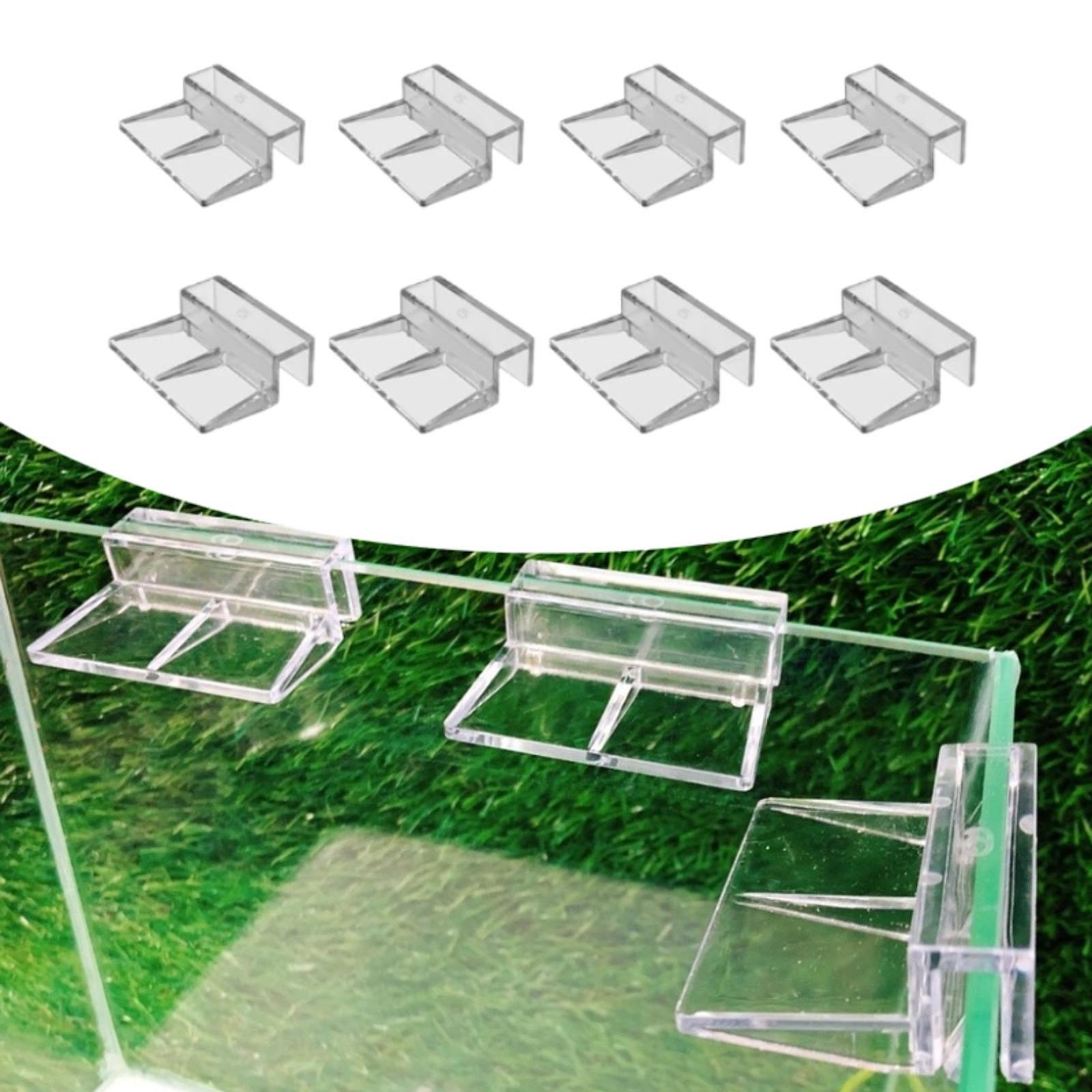 8 Pieces Fish Tank Lid Holder  - Aquarium Fish Jumping のレビューと価格