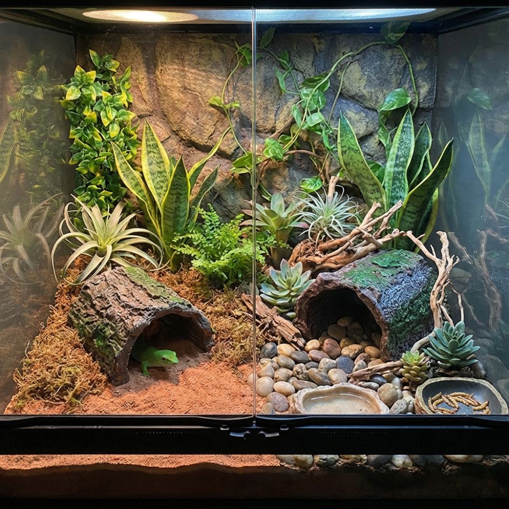 Simulation Reptile Hideout Hol - Aquarium Fish Hide のレビューと価格