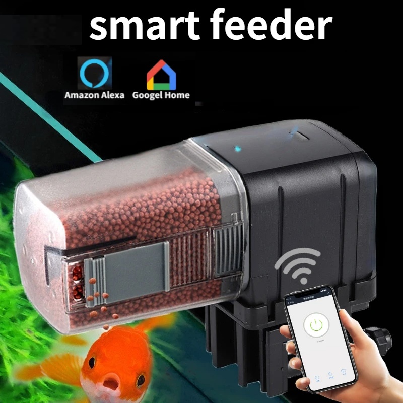 WiFi Fish Feeder Automatic Fis - Aquarium Fish Auto Feeder のレビューと価格