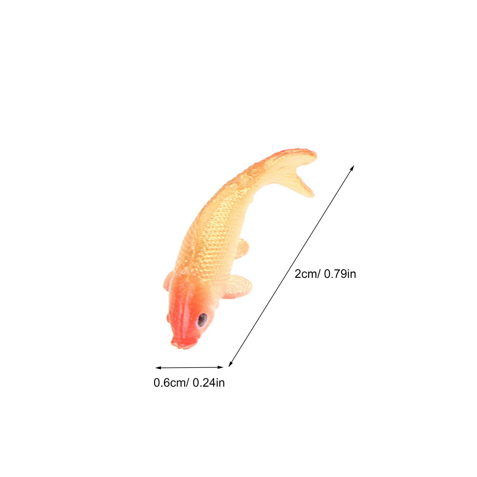 8Pcs Compact Fancy Carp Mini F - Aquarium Fish House のレビューと価格