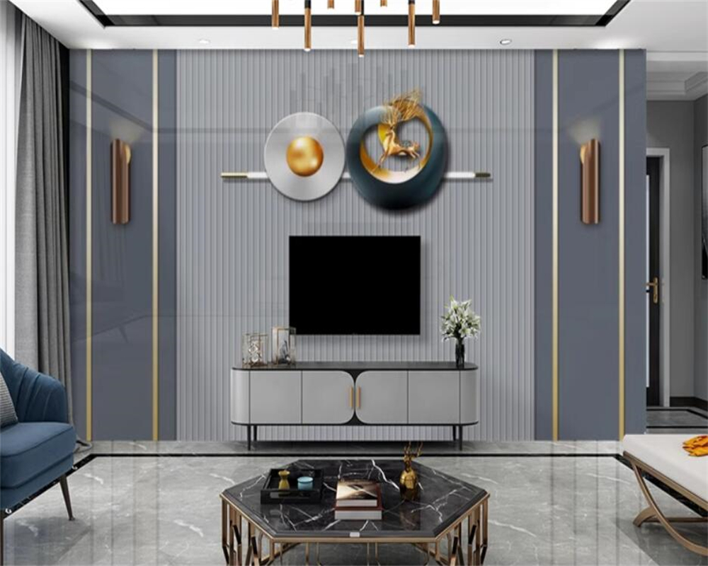 beibehang Customized three-dim - Background Film 3D のレビューと価格