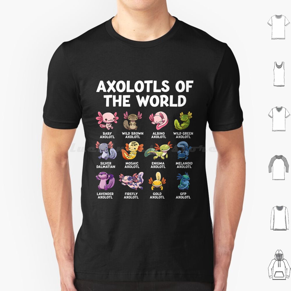 World Axolotls T Shirt 6xl Cot - Aquarium Fish Of The World のレビューと価格
