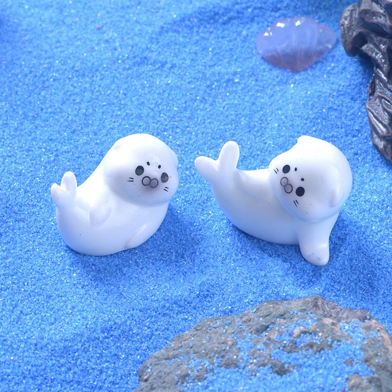 Mini Sea Lion Figurines for Mi - Aquarium Fish Cartoon のレビューと価格