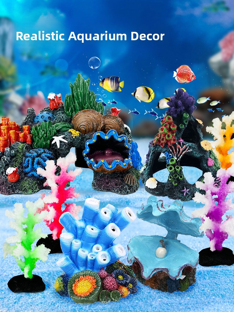  Aquarium Coral Decoration Res - Aquarium Fish Of The World のレビューと価格
