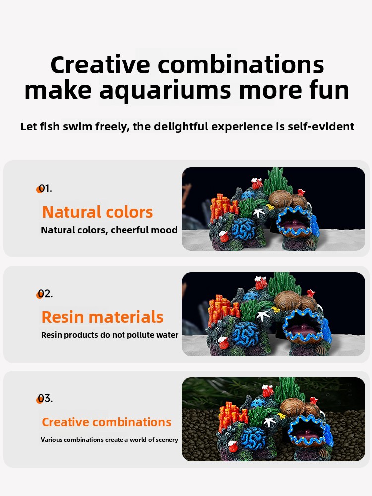  Aquarium Coral Decoration Res - Aquarium Fish Of The World のレビューと価格