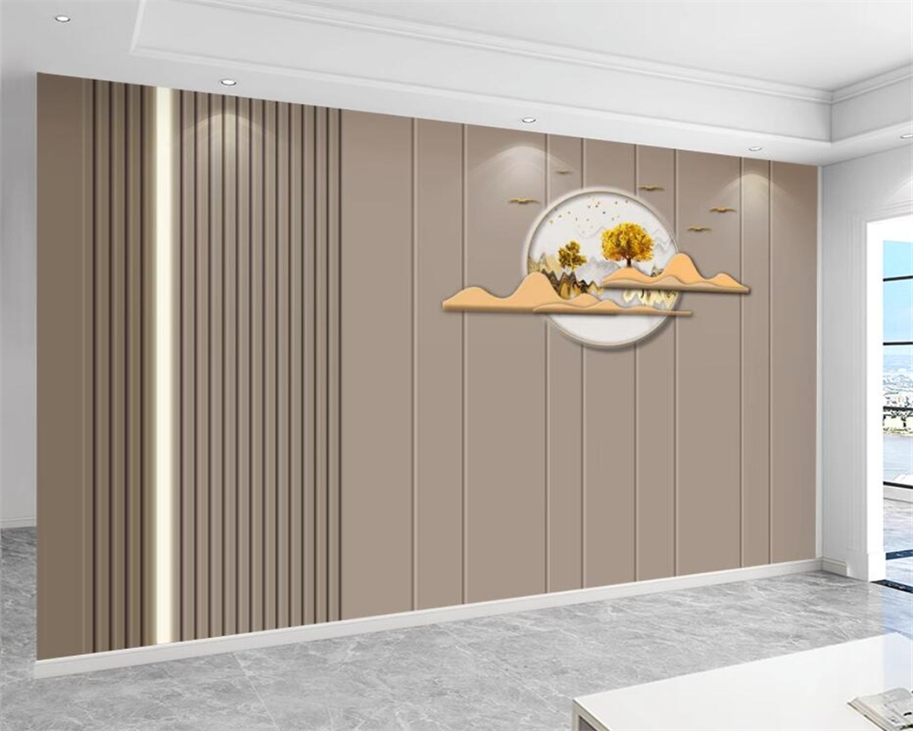 beibehang Customized new TV ba - Background Film 3D のレビューと価格